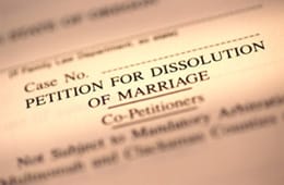 petition for dissolution of marriage document